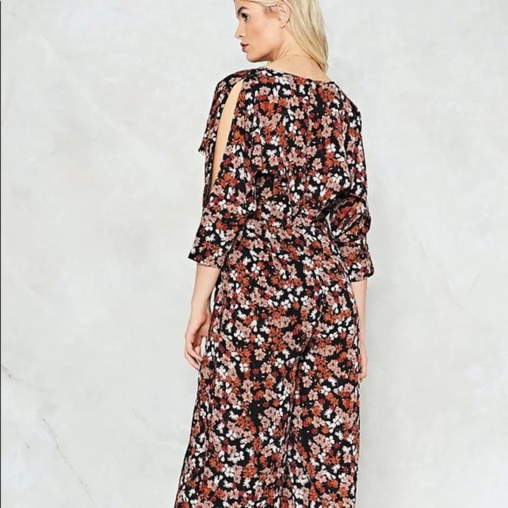 Nasty Gal Floral Jumpsuit - Picture 3 of 13
